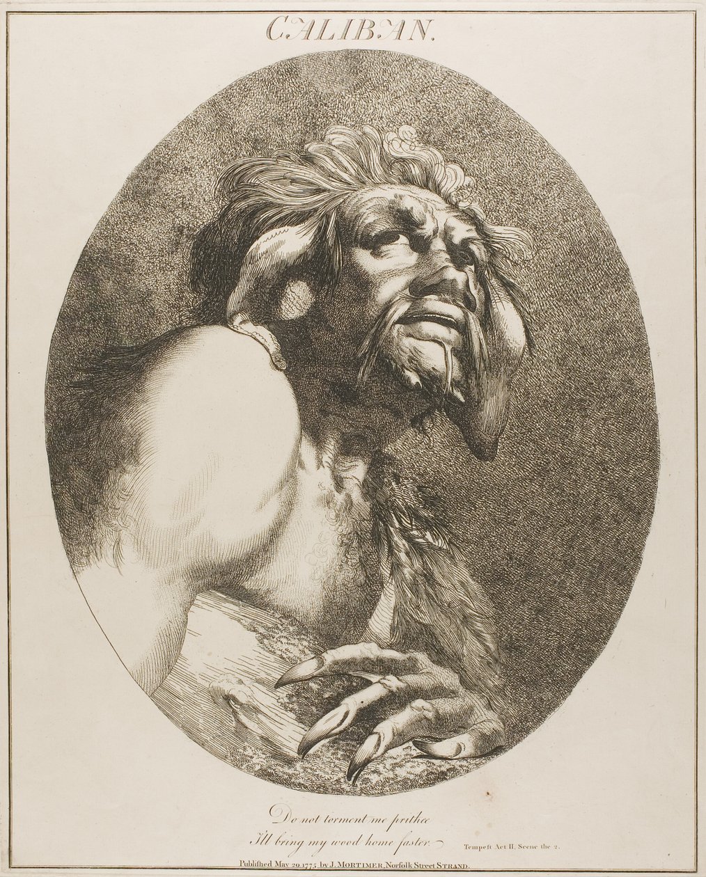 Kaliban autorstwa John Hamilton Mortimer