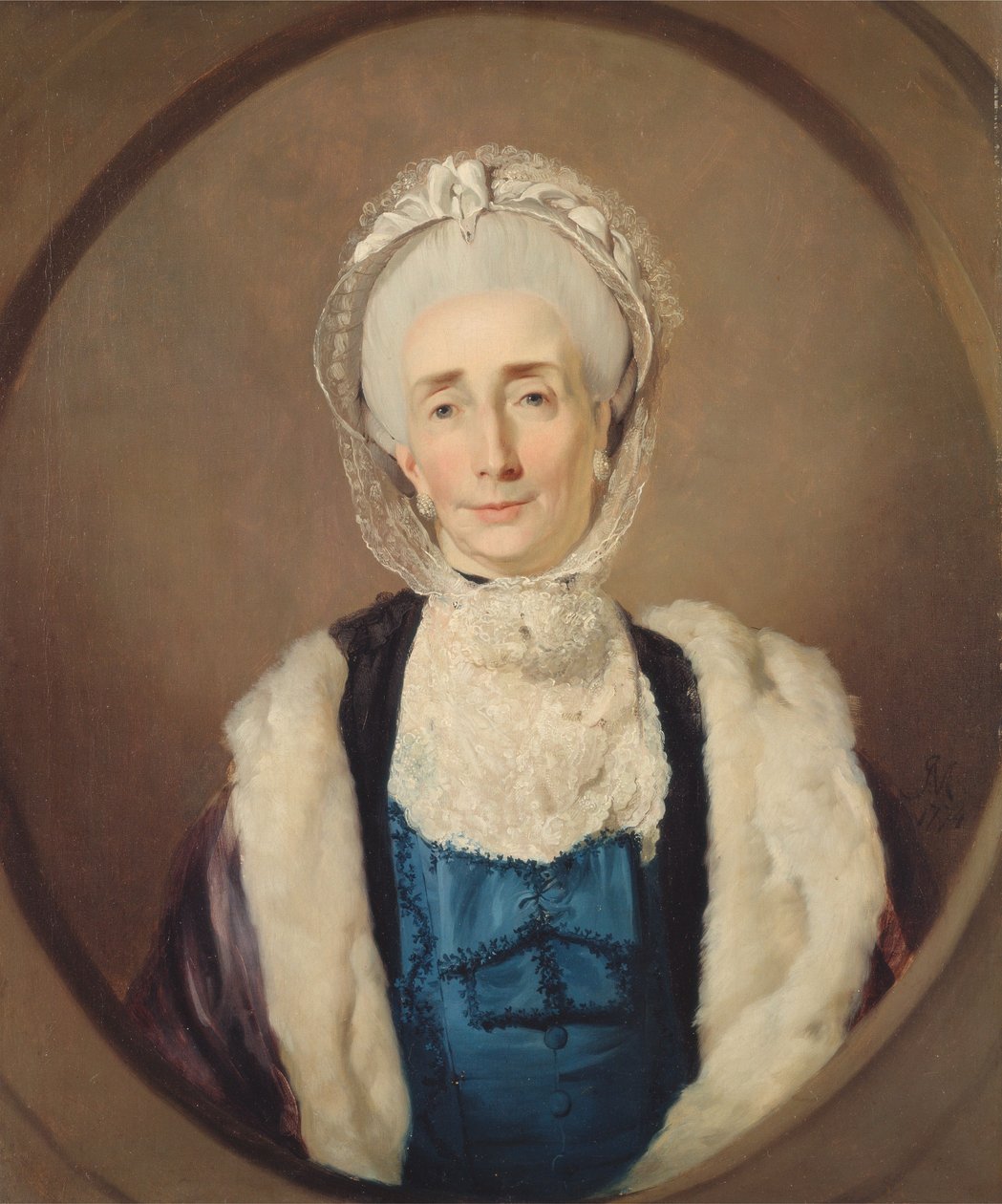 Mary Lushington, z domu Altham autorstwa John Hamilton Mortimer
