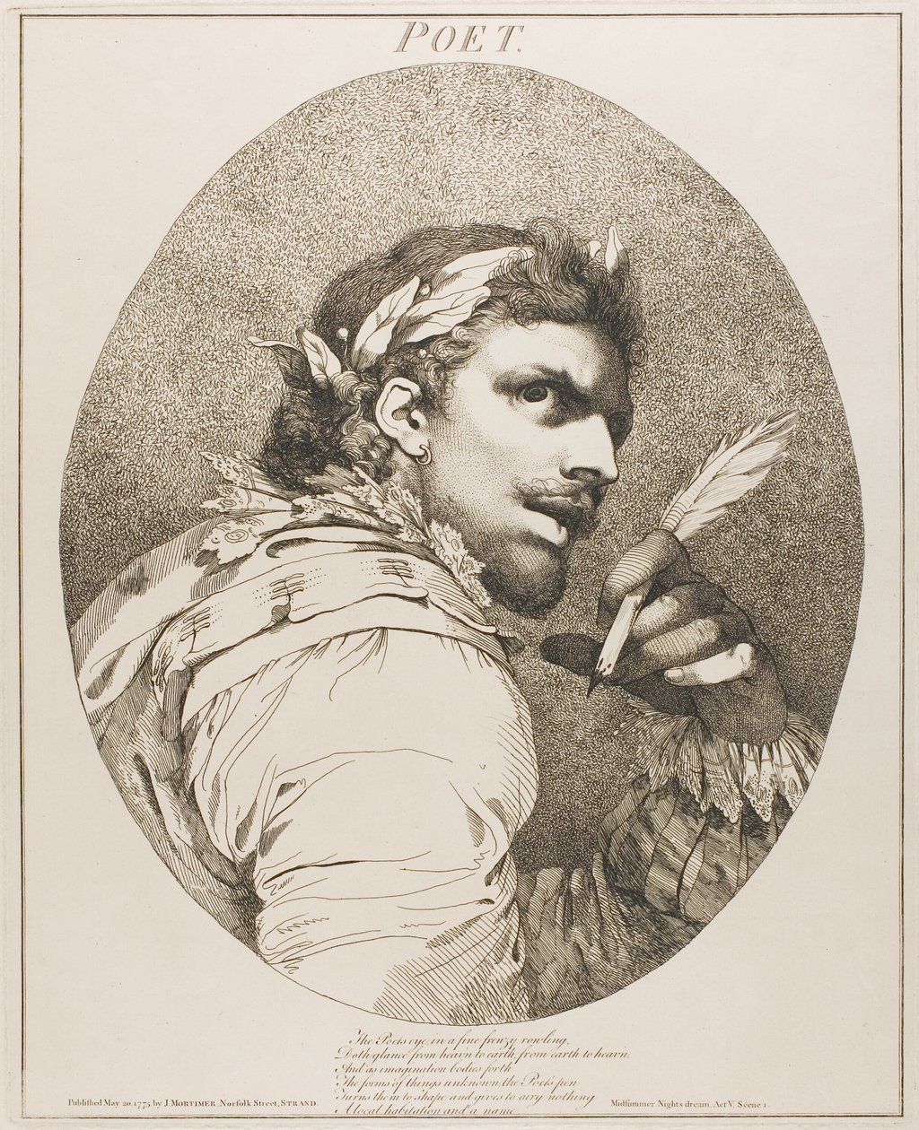 Poeta autorstwa John Hamilton Mortimer