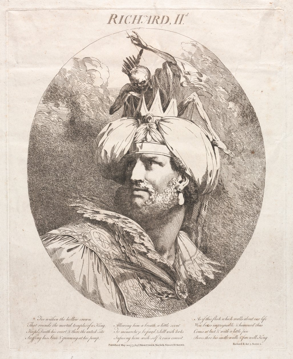 Ryszard II autorstwa John Hamilton Mortimer