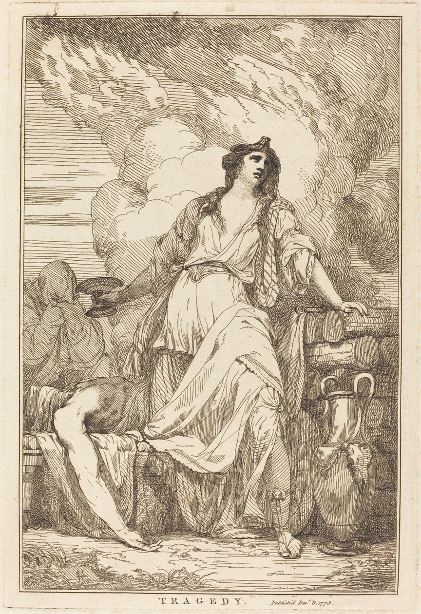 Tragedia autorstwa John Hamilton Mortimer