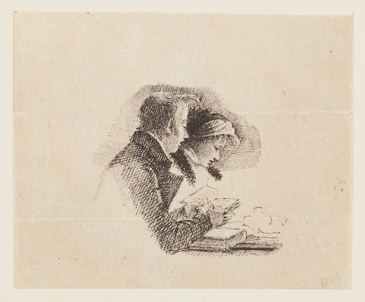 Charles i Sophia Lloyd, 1804 autorstwa John Harden