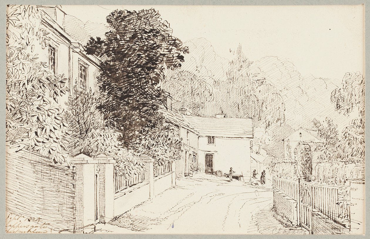 Clappersgate, 1823 r. autorstwa John Harden