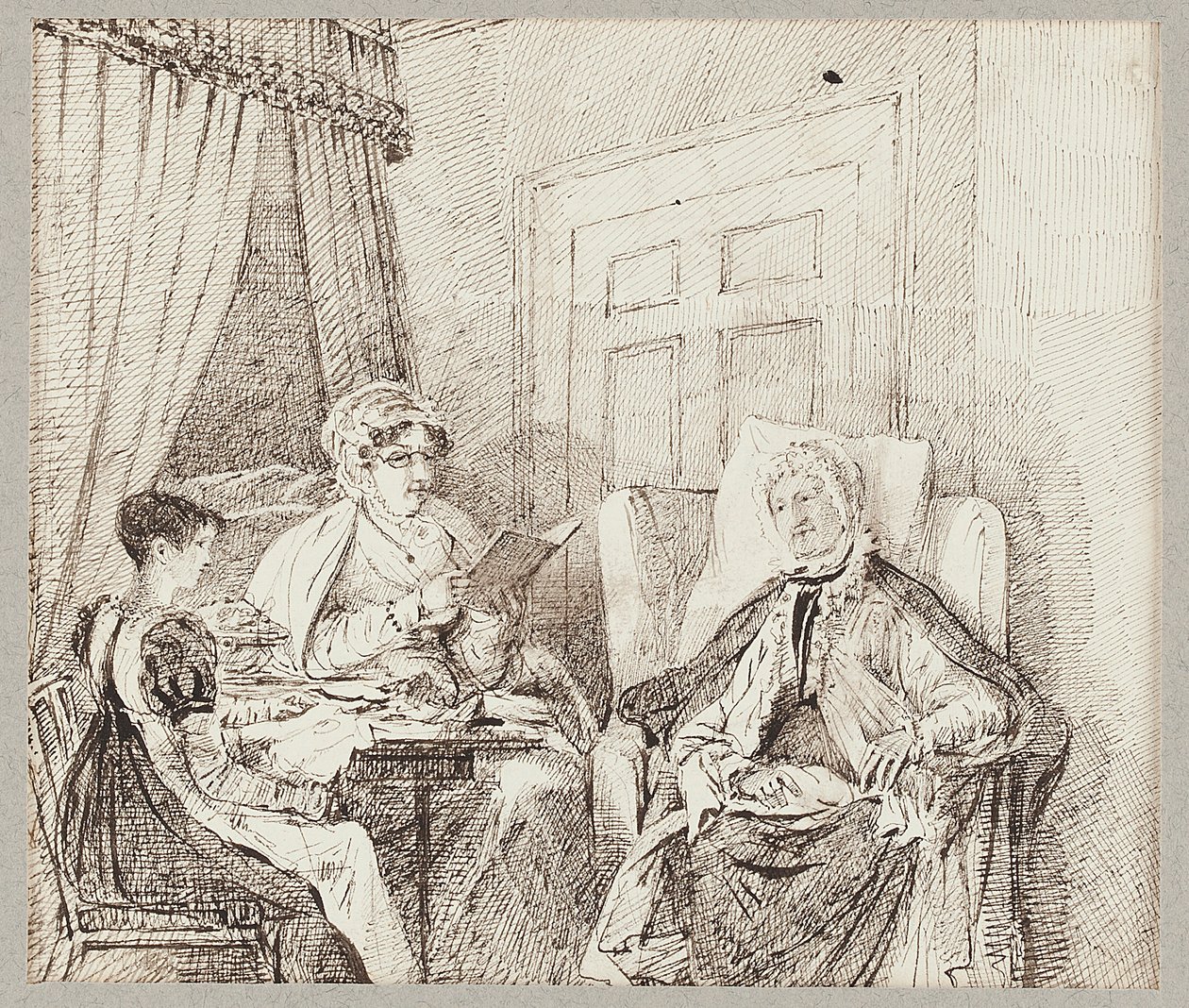 Scena wewnętrzna autorstwa John Harden