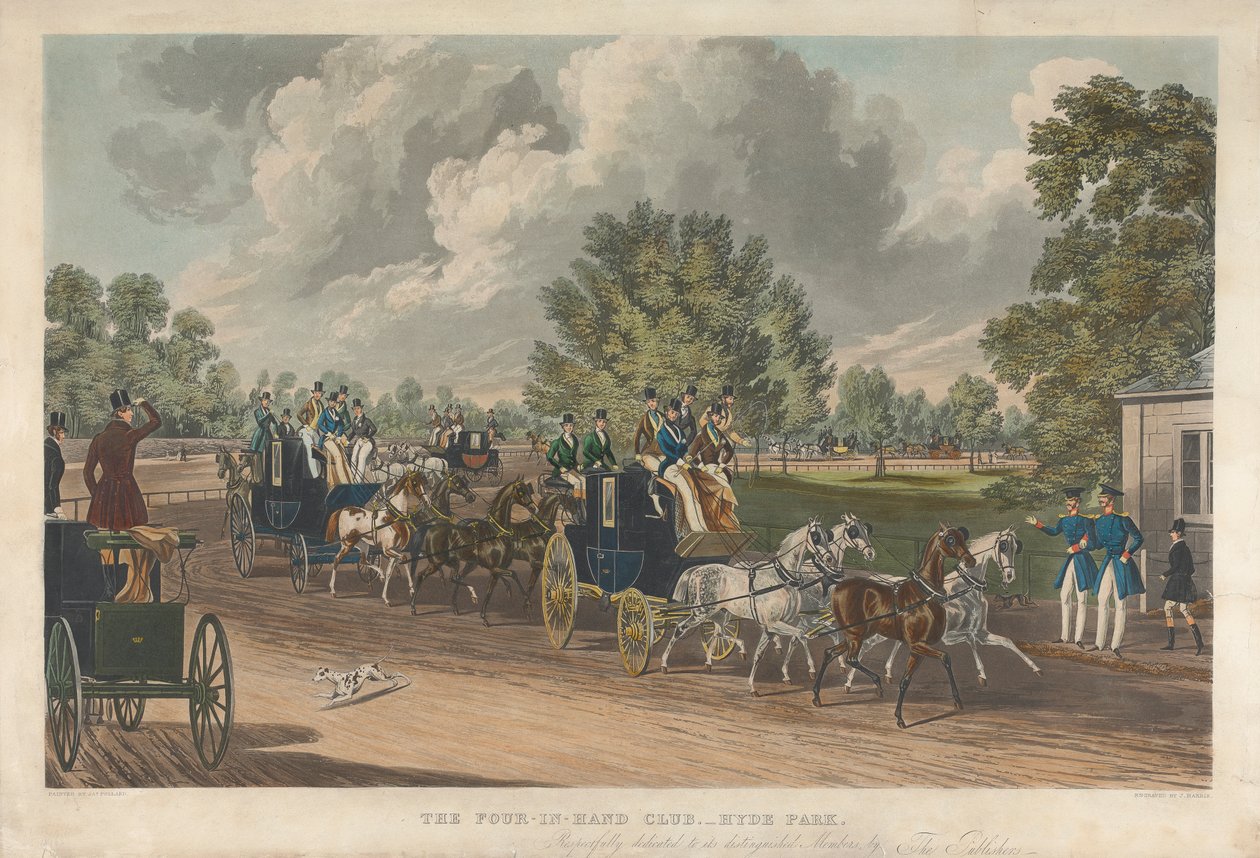 Klub czterokonny, Hyde Park autorstwa John Harris