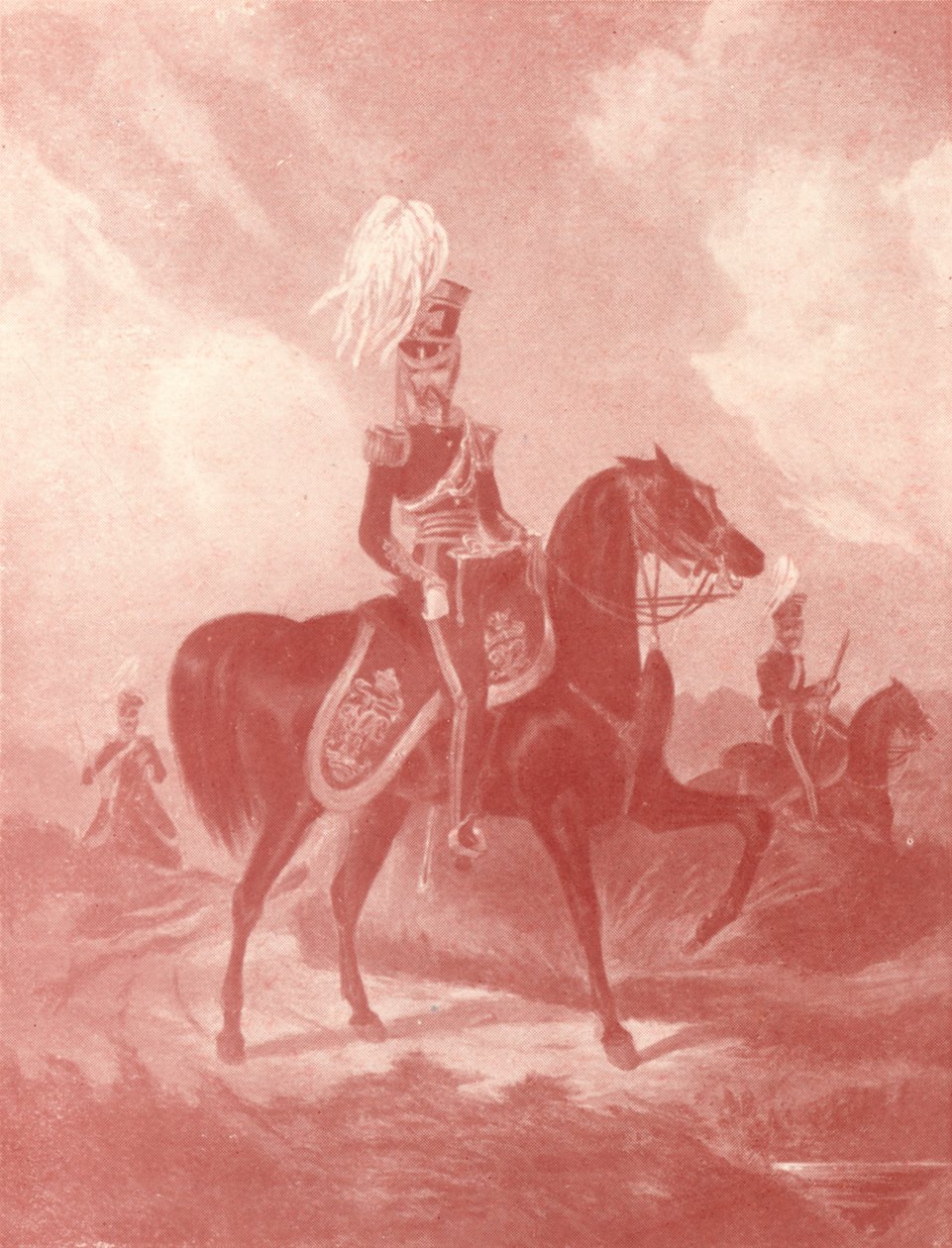 Oficer, 13. Pułk Lekkich Dragonów, c1820-1870, 1909 autorstwa John Harris Junior