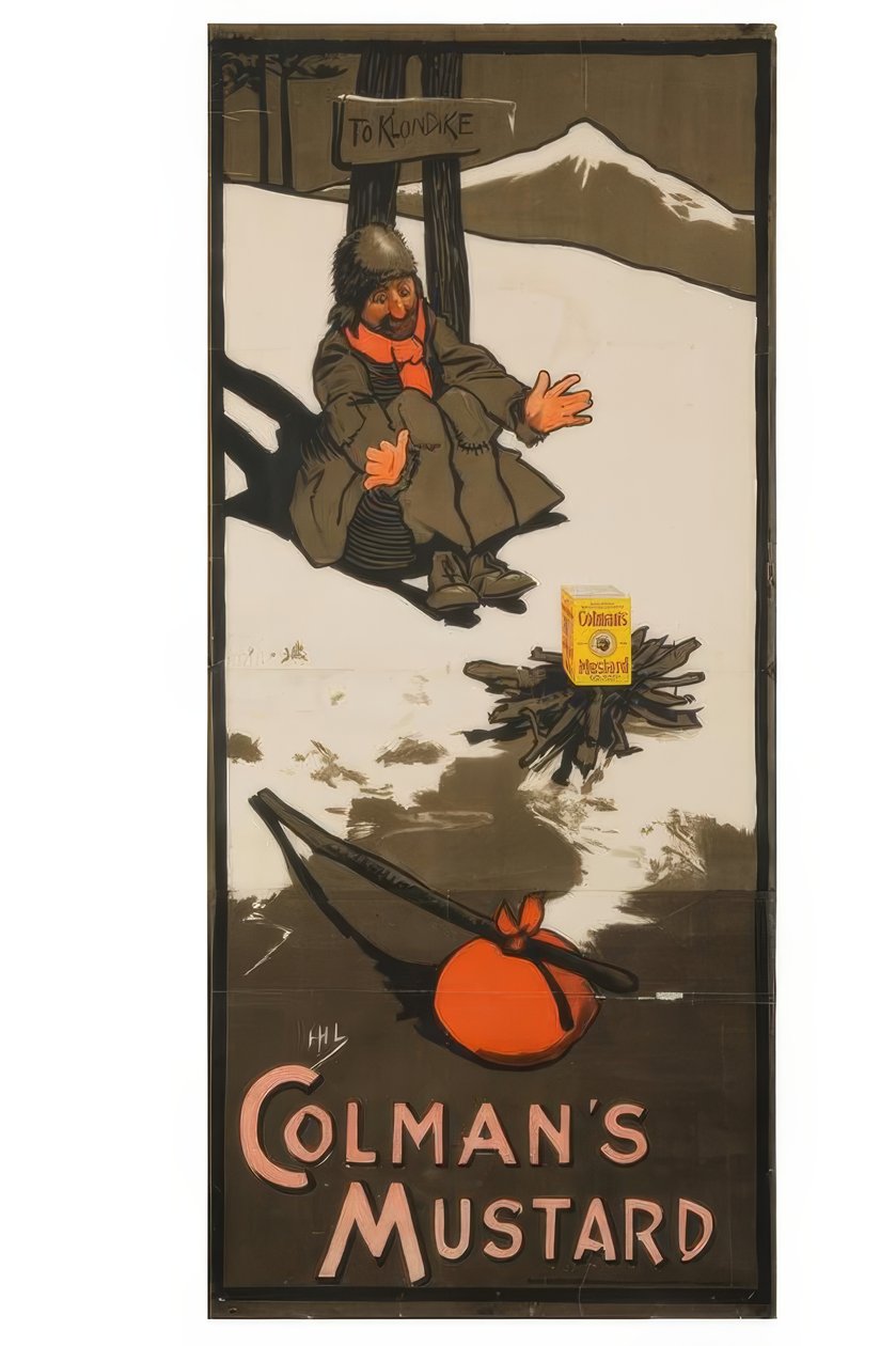 Musztarda Colmansa / J. Hassall / Plakat, 1898 autorstwa John Hassall