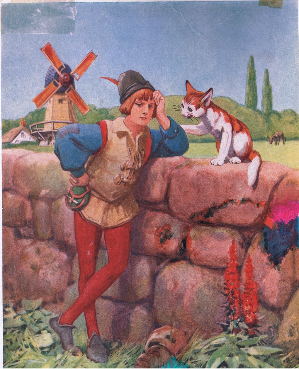 Dick Whittington i jego kot (lito) autorstwa John Hassall