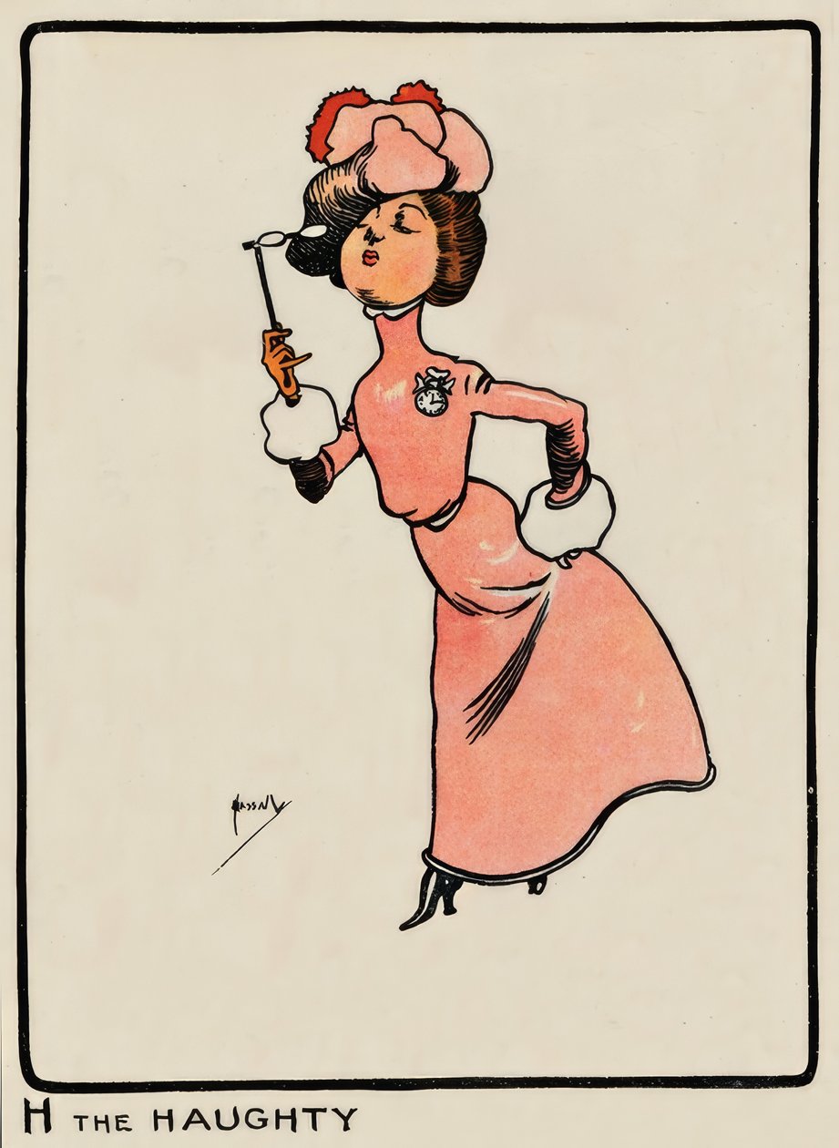 H Wyniosły / J.Hassall / Zeichnung, 1903 autorstwa John Hassall