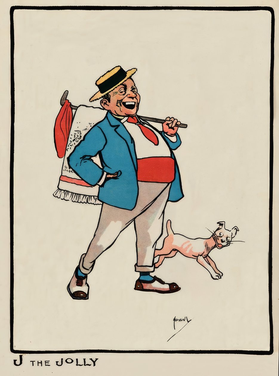 J. Jolly / J. Hassall / rysunek, 1903 autorstwa John Hassall