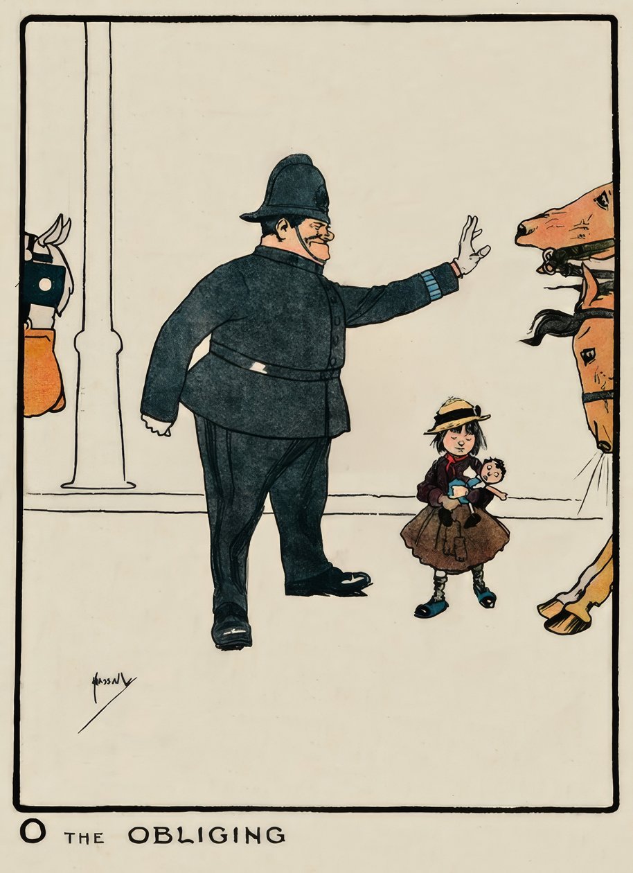 O zobowiązanie / J. Hassall / rysunek, 1903 autorstwa John Hassall