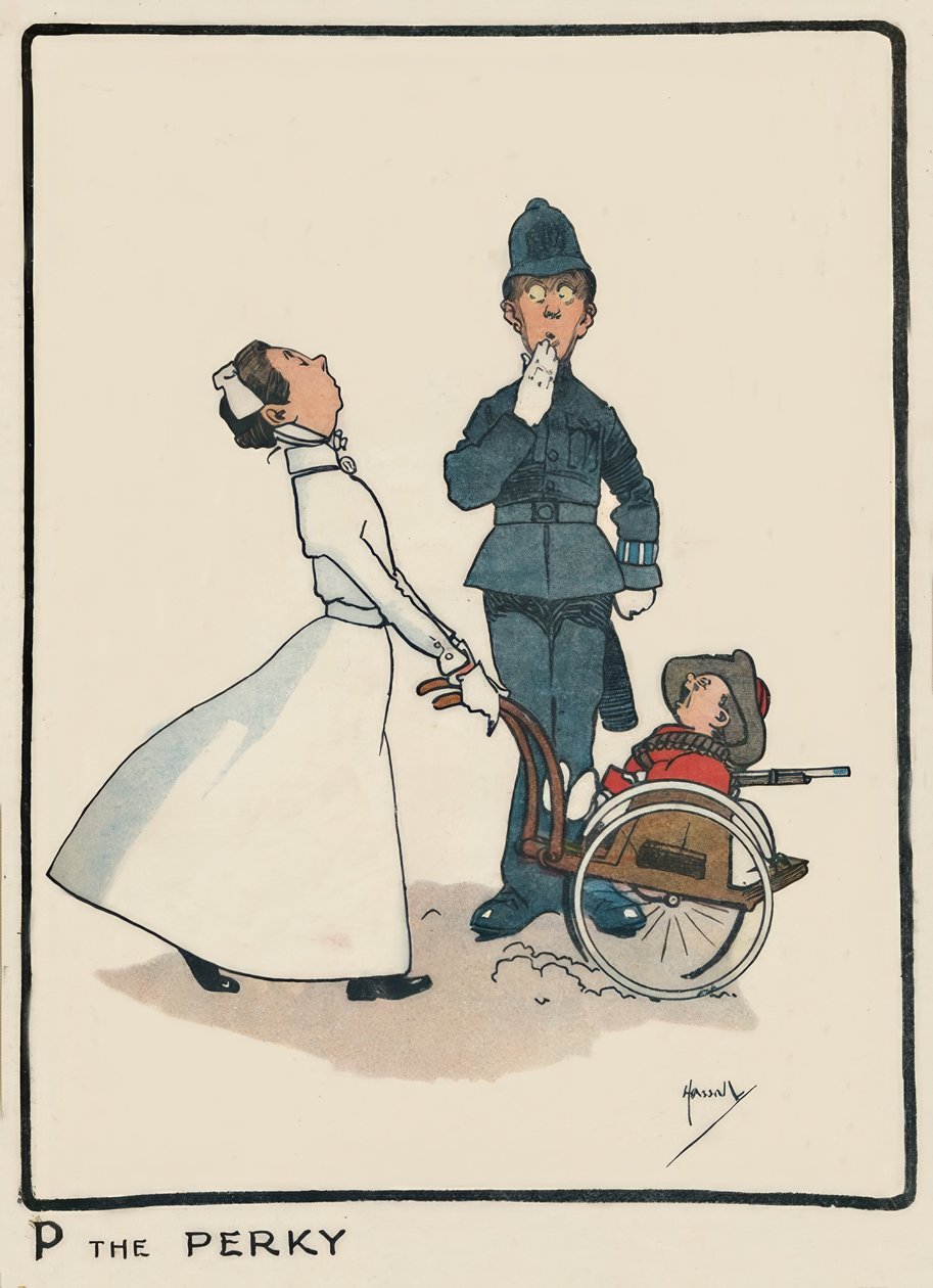 P Perky / J. Hassall / Zeichnung, 1903 autorstwa John Hassall