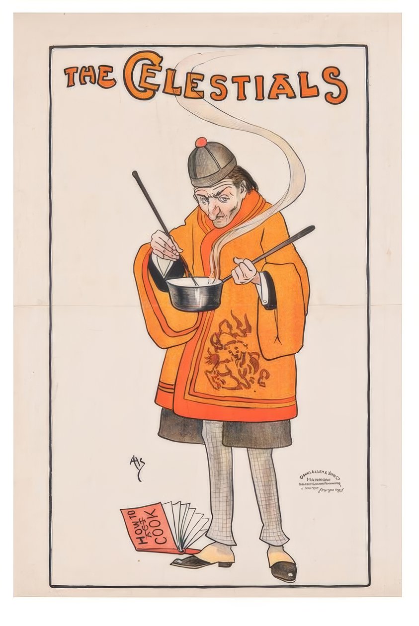 "Niebianie" / J. Hassalls / Plakat, 1895-1899 autorstwa John Hassall