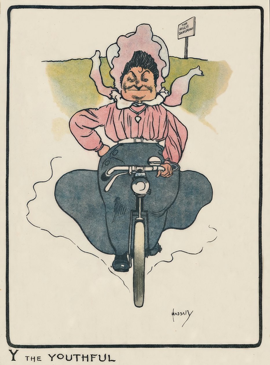 Y Młodociany / J. Hassall / rysunek, 1903 autorstwa John Hassall