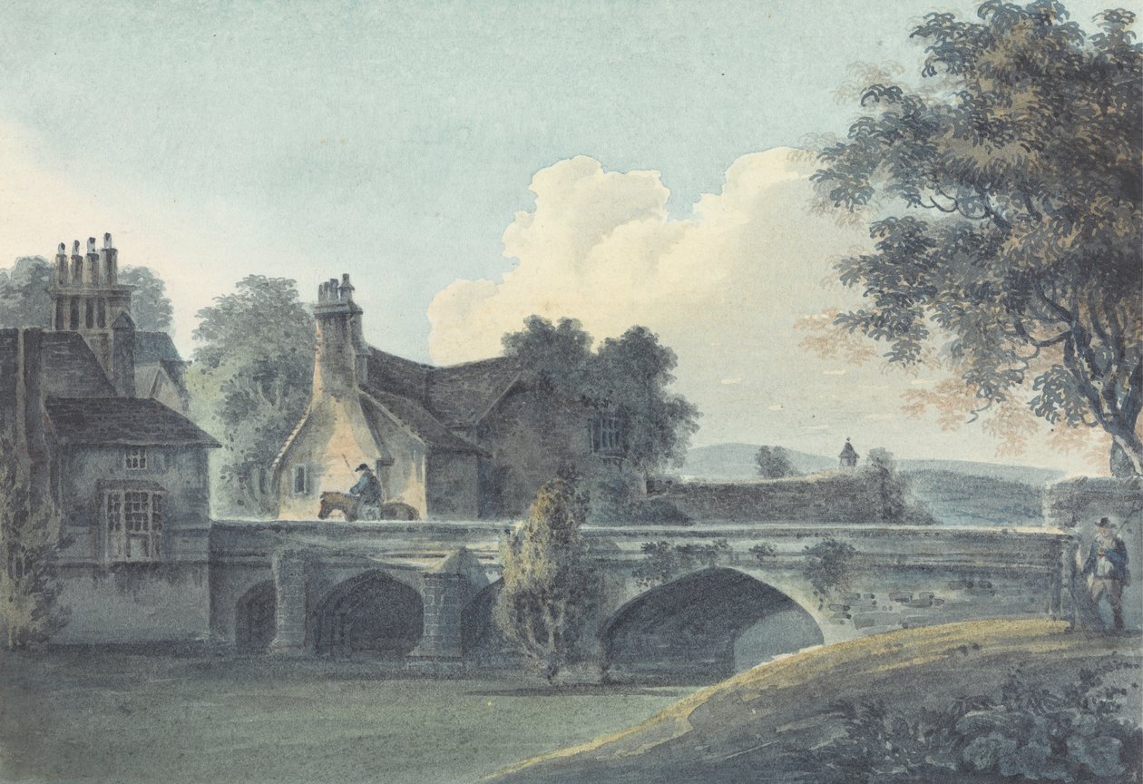 Wejście do Pałacu Króla Jana, Eltham, Kent autorstwa John Hassell