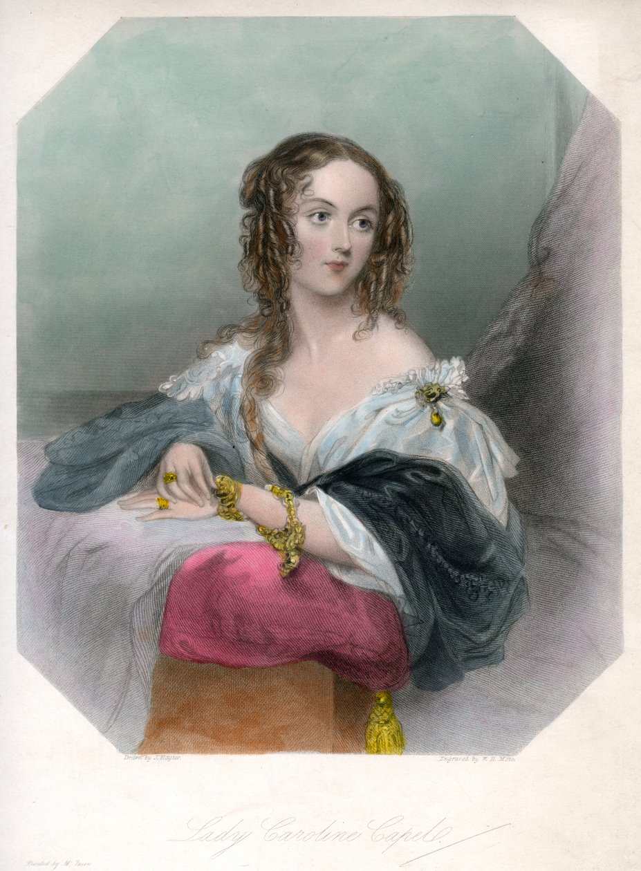Lady Caroline Capel, c1800-1820 autorstwa John Hayter
