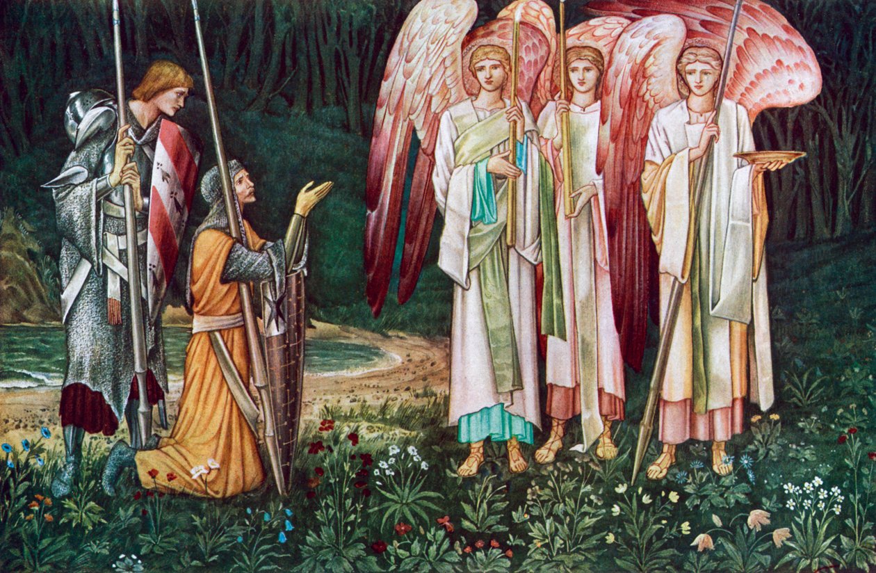 Wizja Świętego Graala, 1891 1934. autorstwa John Henry Dearle
