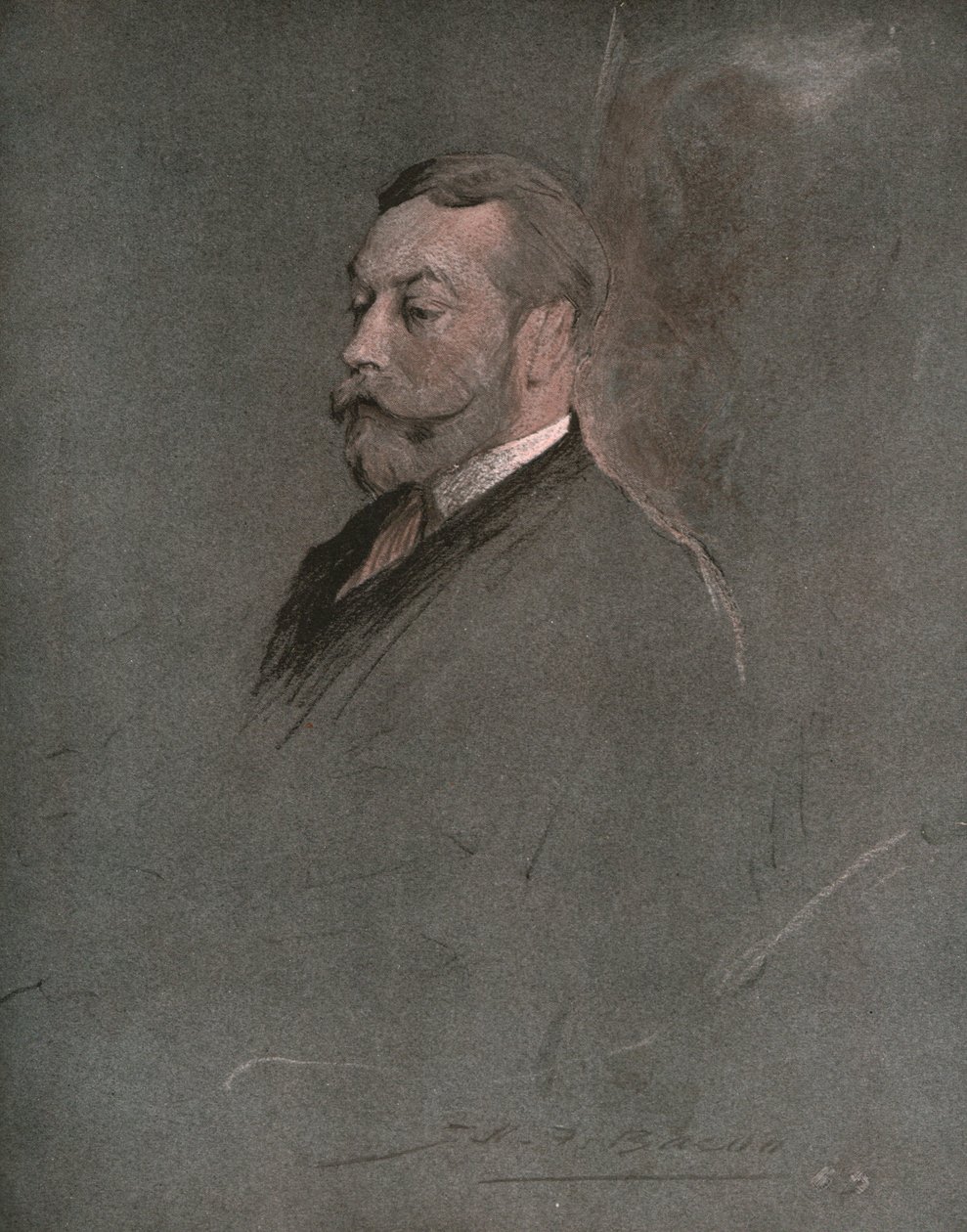 Jego Wysokość Król Jerzy V, 1910. autorstwa John Henry Frederick Bacon