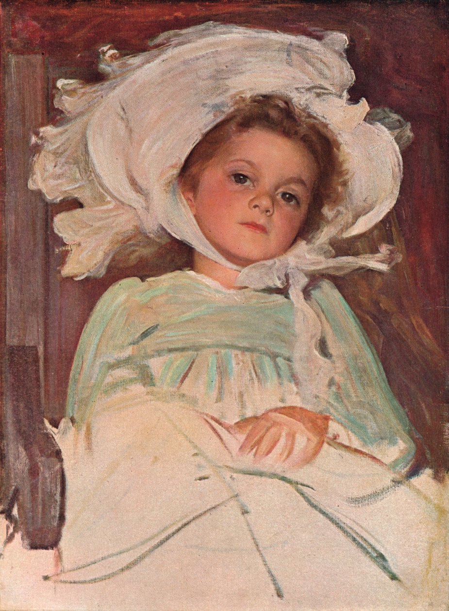 Studium portretowe, ok. 1906 r autorstwa John Henry Frederick Bacon