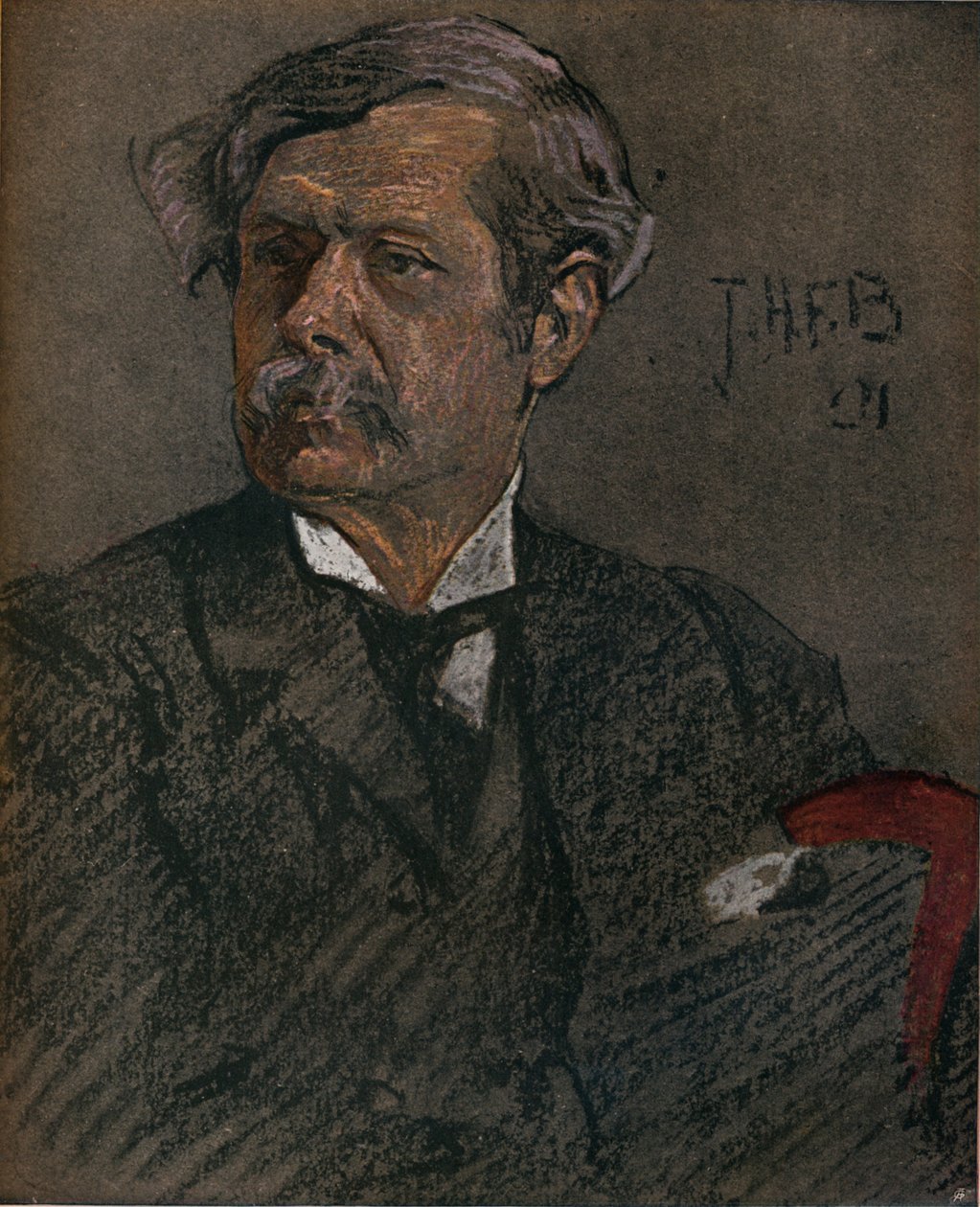 Portret Alfreda Easta, ok. 1902 r. autorstwa John Henry Frederick Bacon