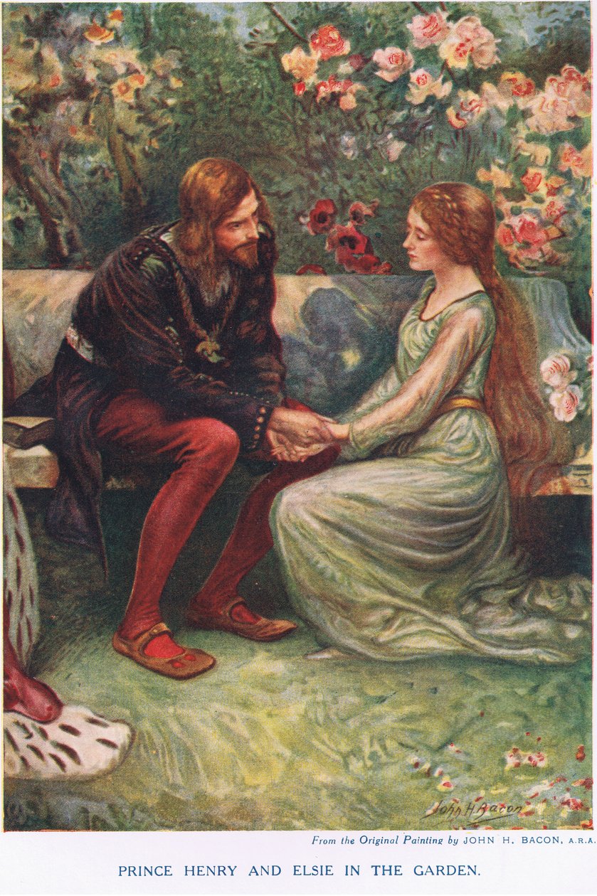 Książę Henryk i Elsie autorstwa John Henry Frederick Bacon