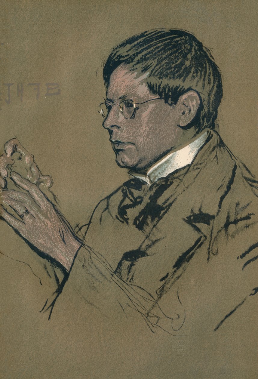 Sir George James Frampton 1860-1928, brytyjski rzeźbiarz, c1901 autorstwa John Henry Frederick Bacon