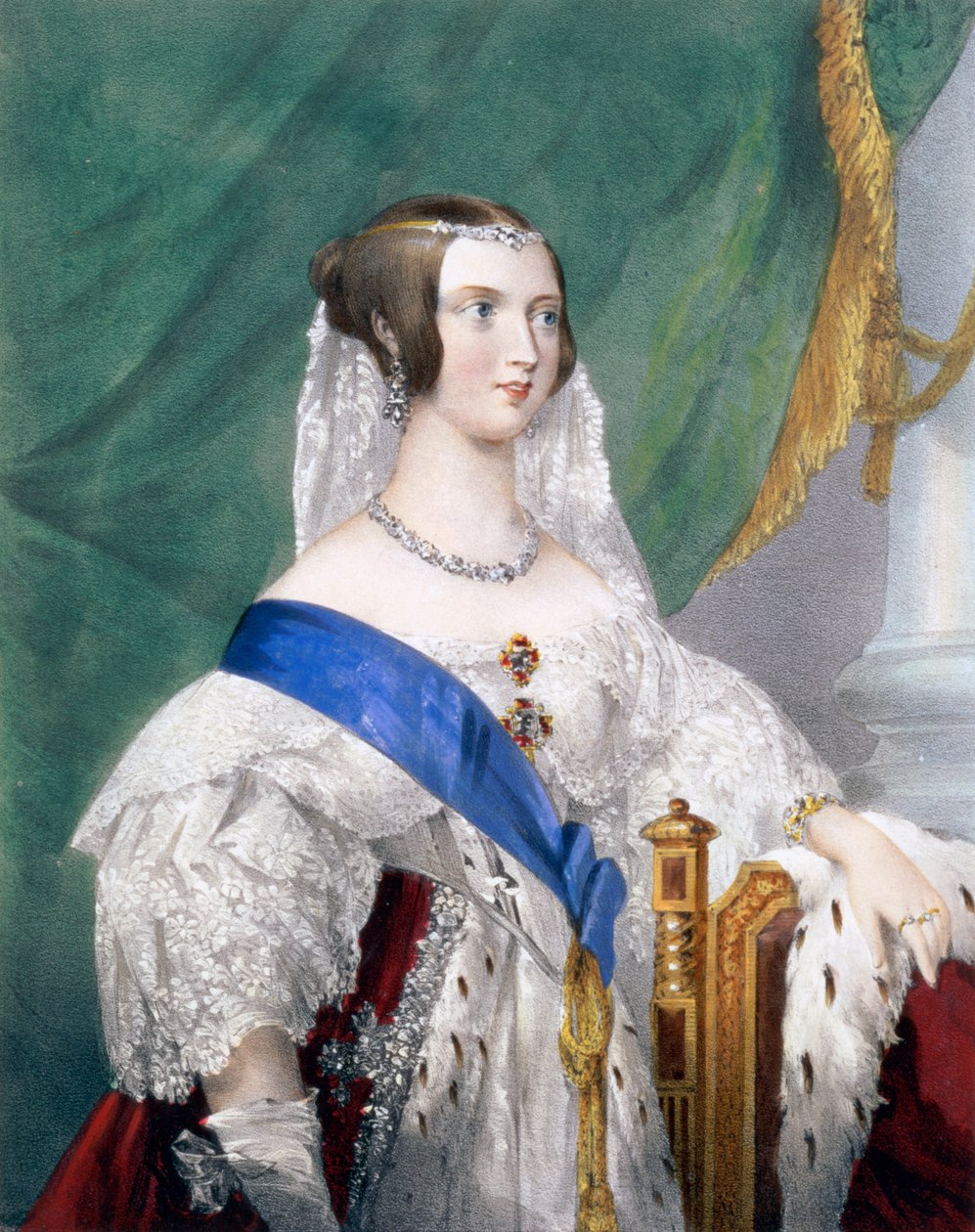 Królowa Wiktoria, XIX wiek. autorstwa John Henry Lynch