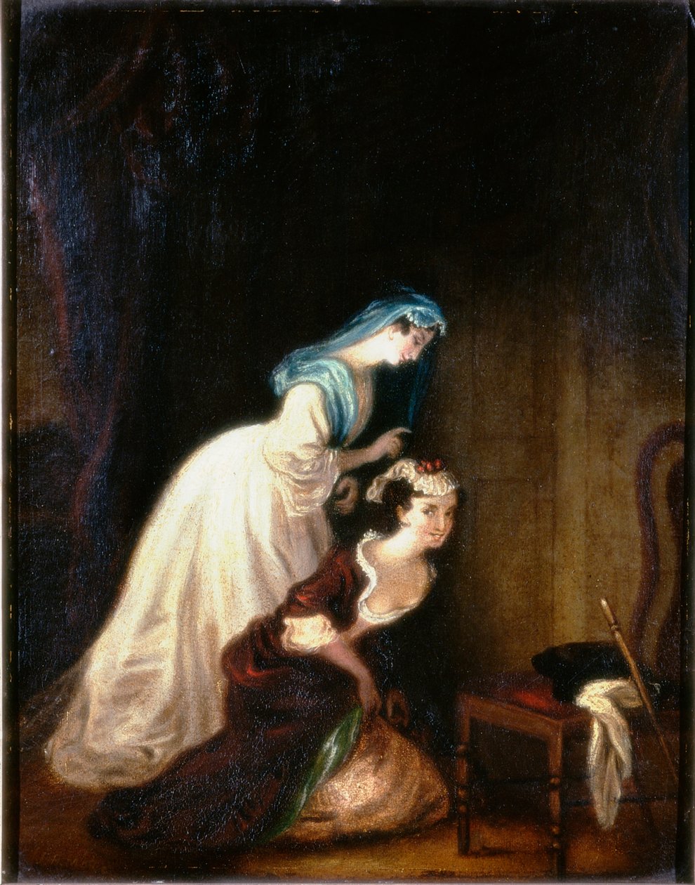Słuchacze, ok. 1835-47 autorstwa John Henry Mole
