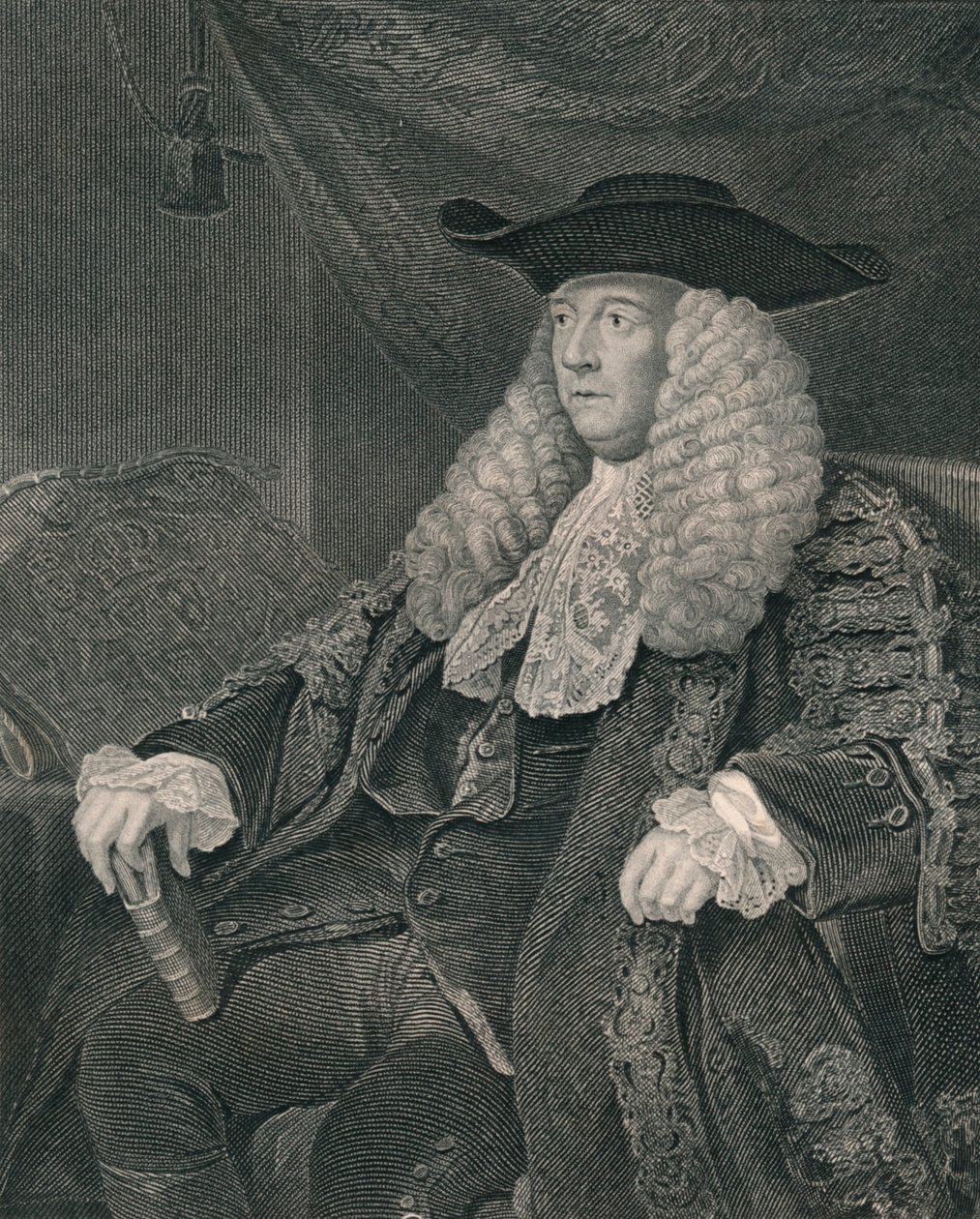 Charles Pratt, pierwszy hrabia Camden, początek XIX wieku. autorstwa John Henry Robinson