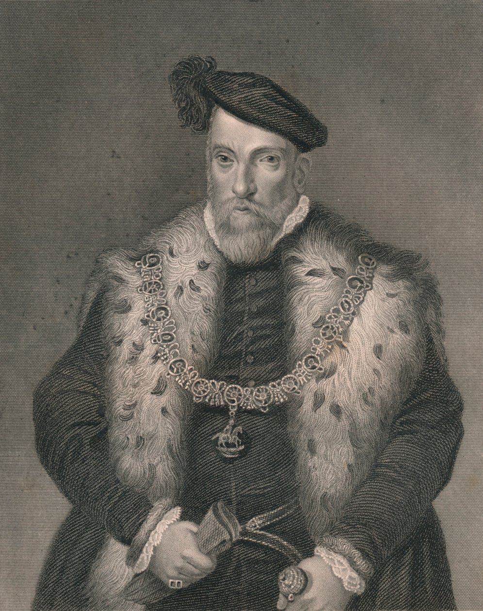 Henry Fitzalan, hrabia Arundel, początek XIX wieku. autorstwa John Henry Robinson