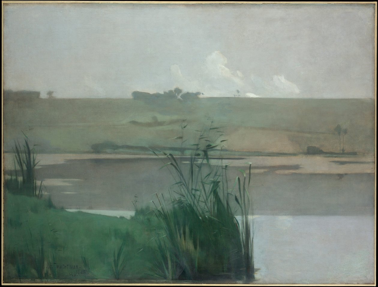 Arques-la-Bataille autorstwa John Henry Twachtman