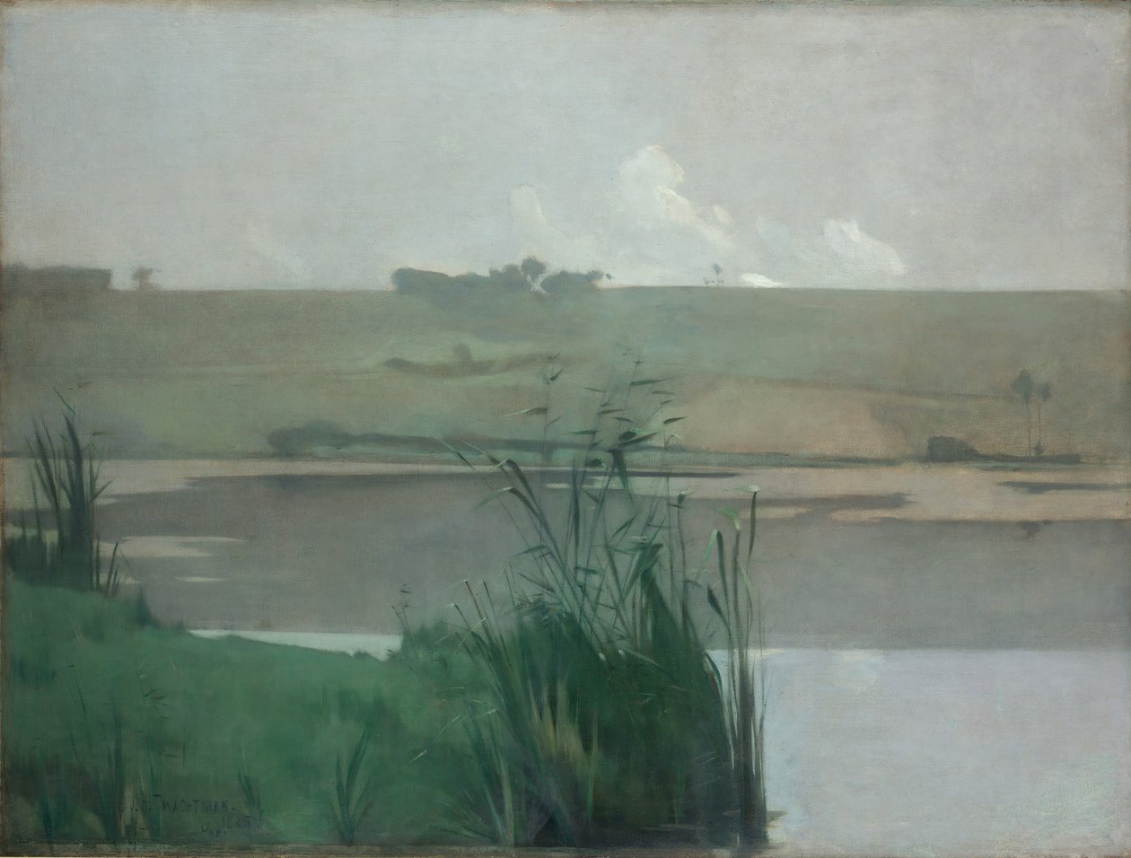 Arques-la-Bataille, 1885. autorstwa John Henry Twachtman