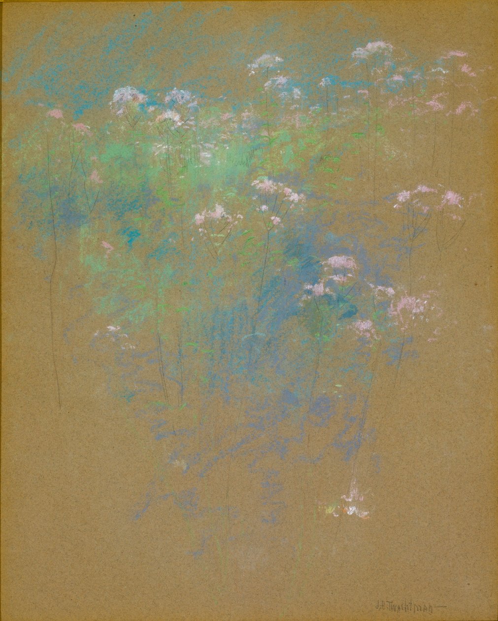 Kwiaty autorstwa John Henry Twachtman