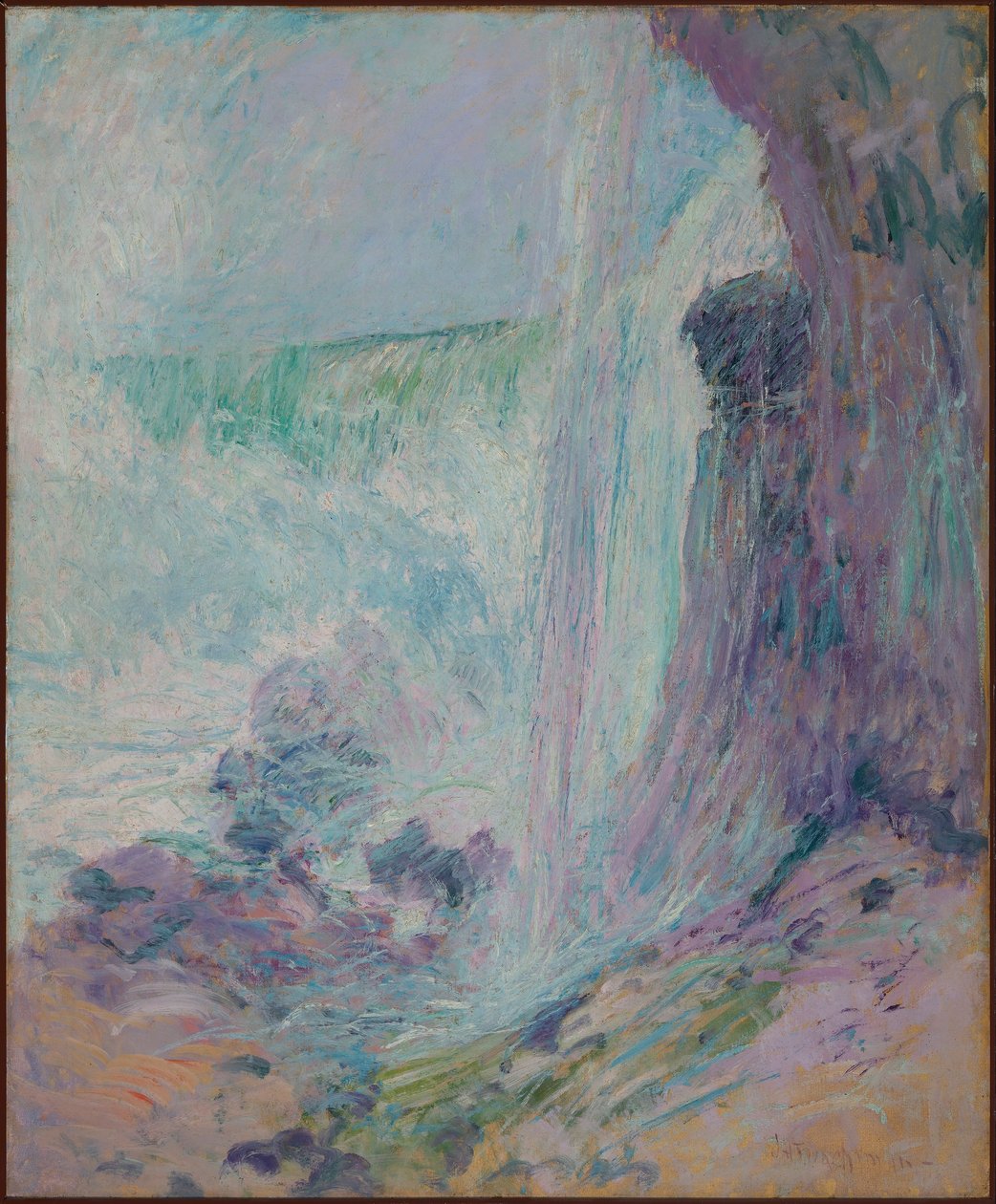 Wodospad Niagara autorstwa John Henry Twachtman