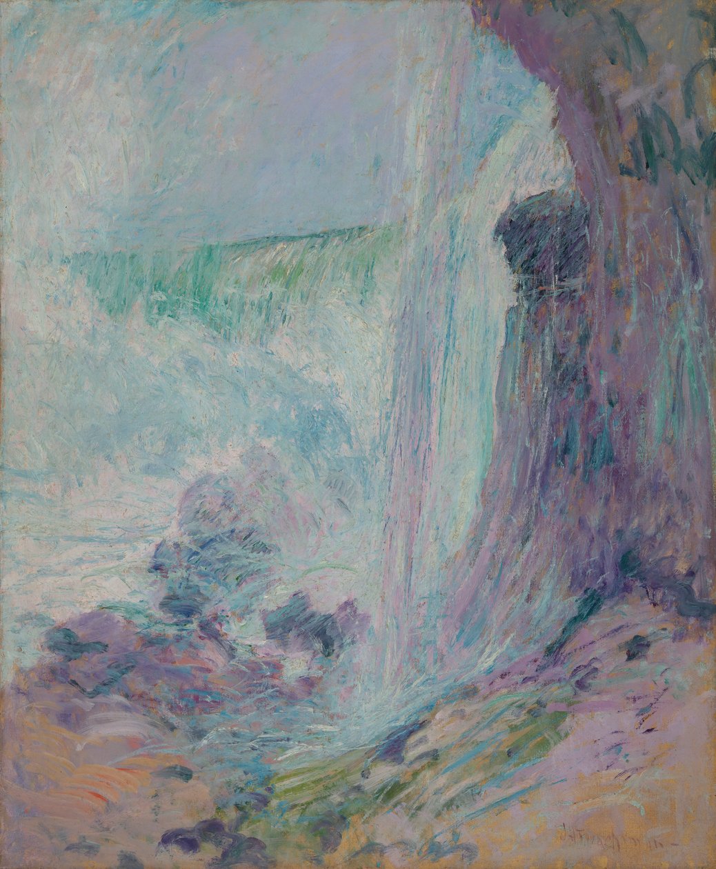 Wodospad Niagara, ca. 1894. autorstwa John Henry Twachtman