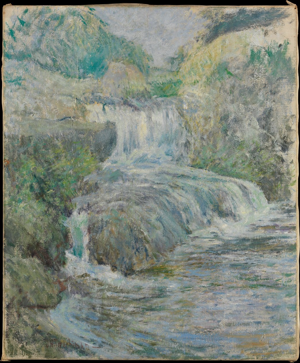 Wodospad autorstwa John Henry Twachtman