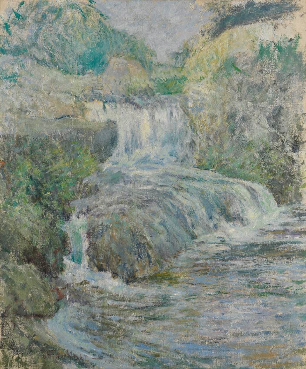 Wodospad, ca. 1889-91. autorstwa John Henry Twachtman