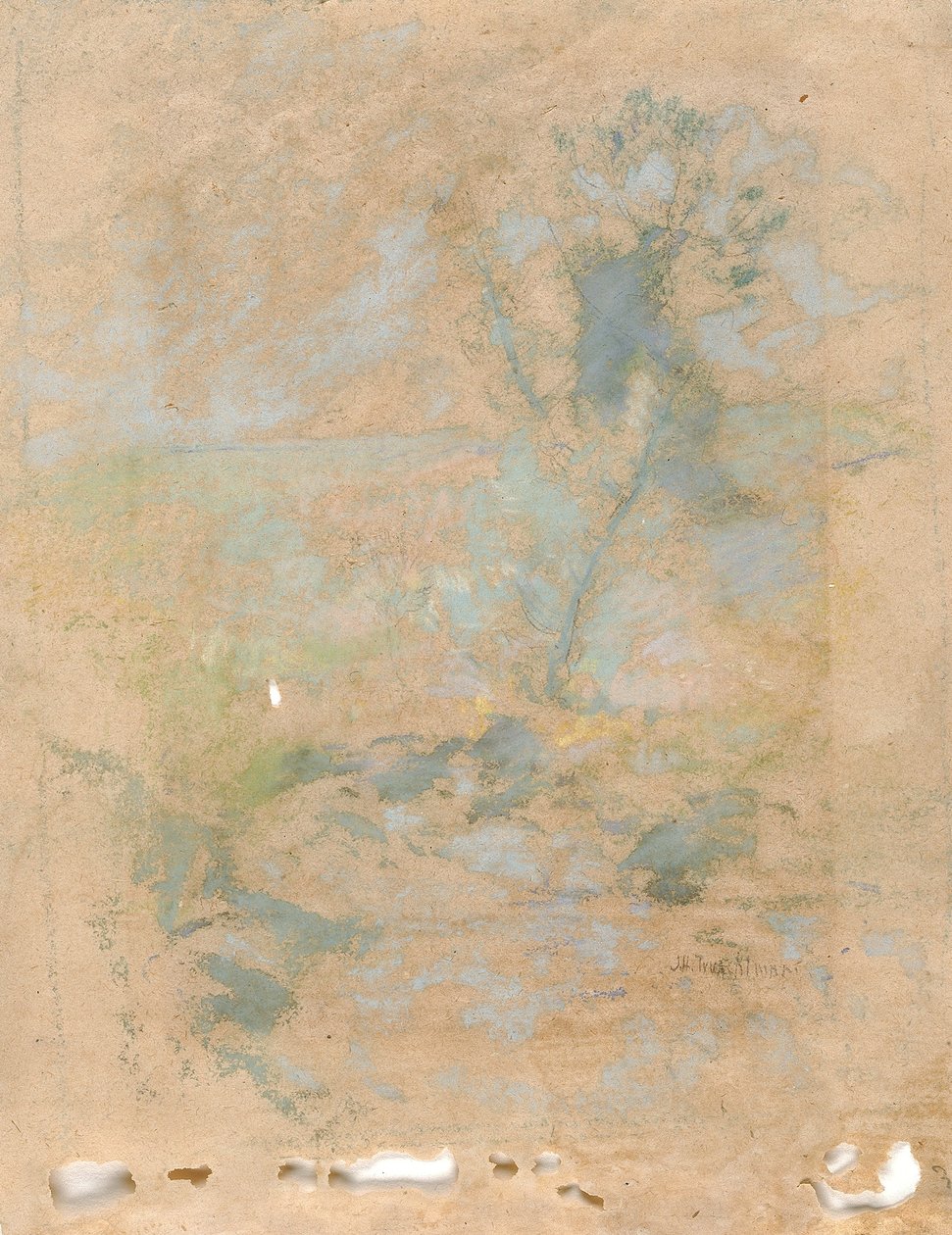 Wierzba autorstwa John Henry Twachtman