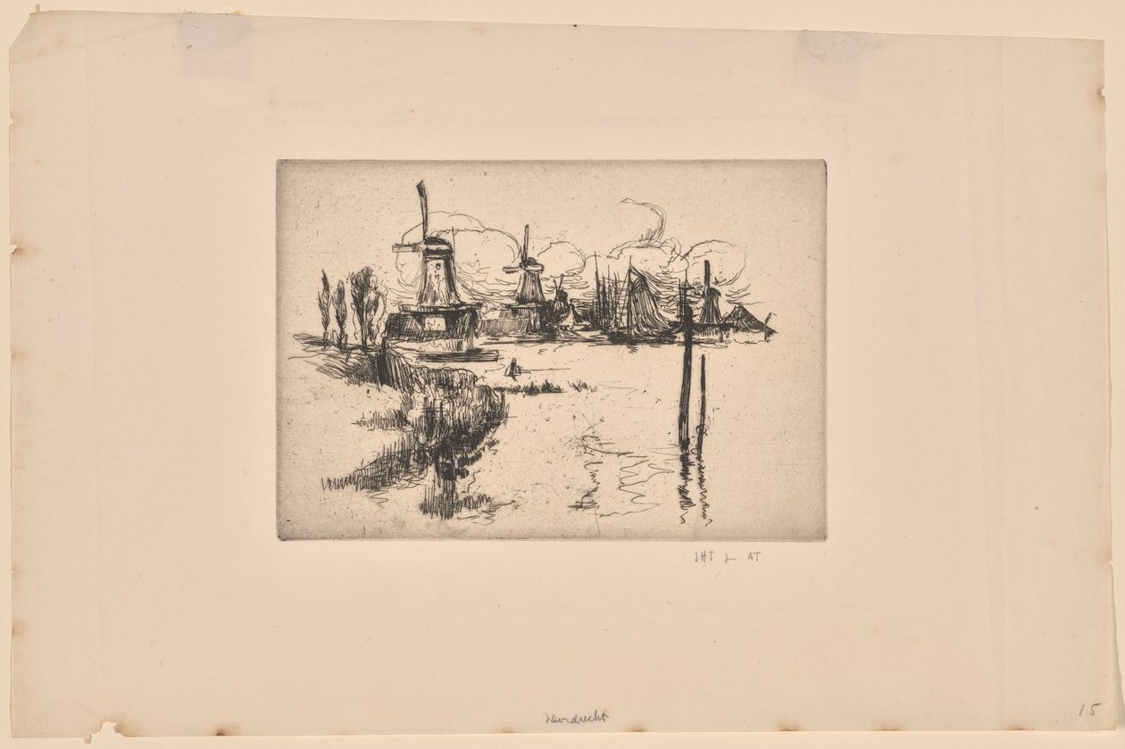Wiatraki autorstwa John Henry Twachtman