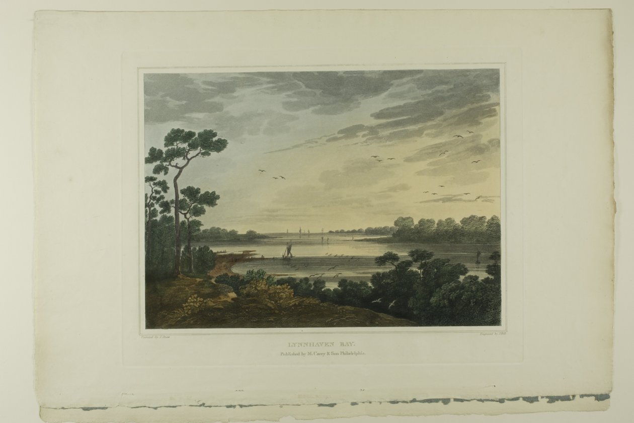 Lynnhaven Bay, płyta jeden z drugiego numeru Malowniczych widoków amerykańskiej scenerii autorstwa John Hill