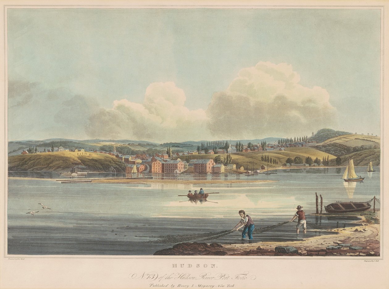 Hudson autorstwa John Hill, after William Guy Wall