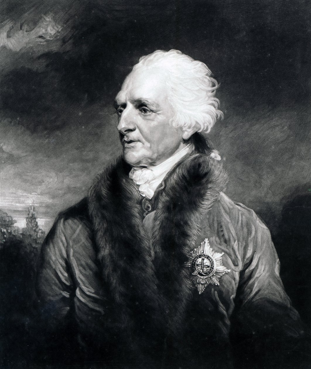 Augustus Henry Fitzroy, 3. książę Grafton, grawerowane przez C. Turner autorstwa John Hoppner