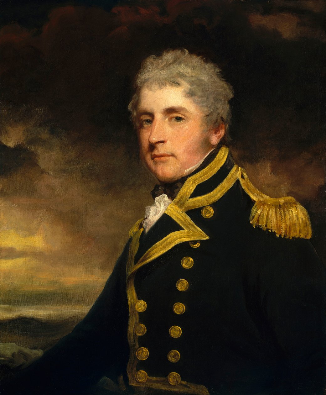 Kapitan Henry Blackwood (1770-1832) autorstwa John Hoppner