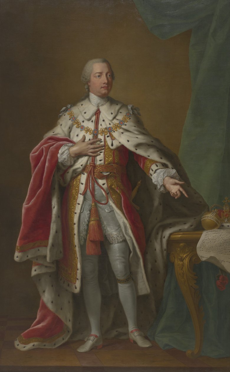 Jerzy III (1738-1820) autorstwa John Hoppner