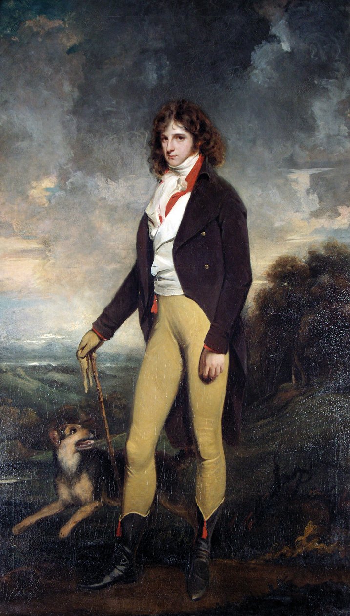 John Henry Manners, 5. książę Rutland, c.1794-96 autorstwa John Hoppner