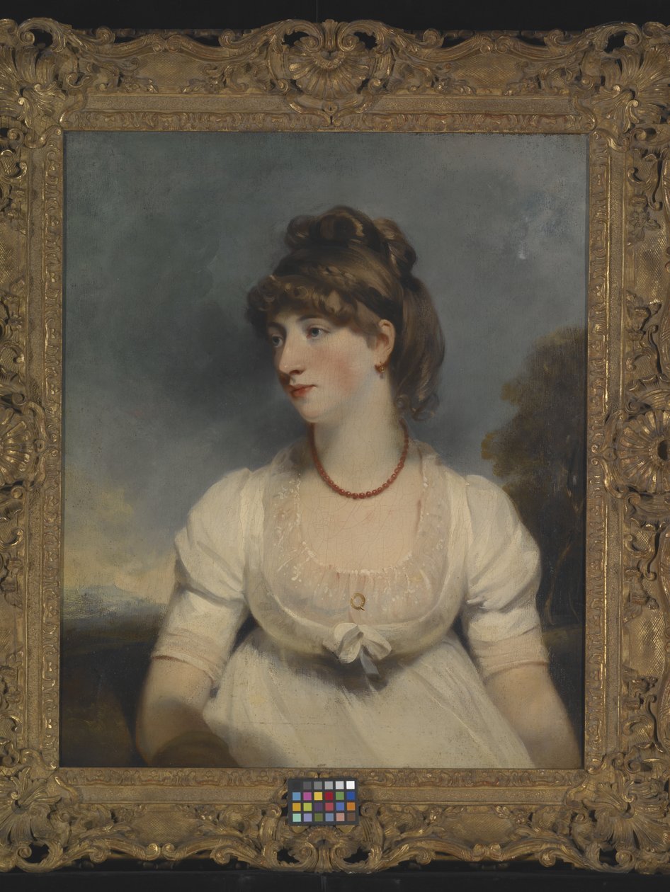 Portret panny Fisher (olej na płótnie) autorstwa John Hoppner