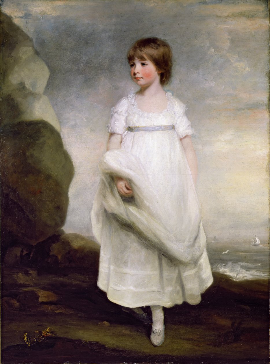 Portret Anne Isabelli Milbanke (1792-1860), późniejszej Lady Byron, ok. 1800 (olej na płótnie) autorstwa John Hoppner