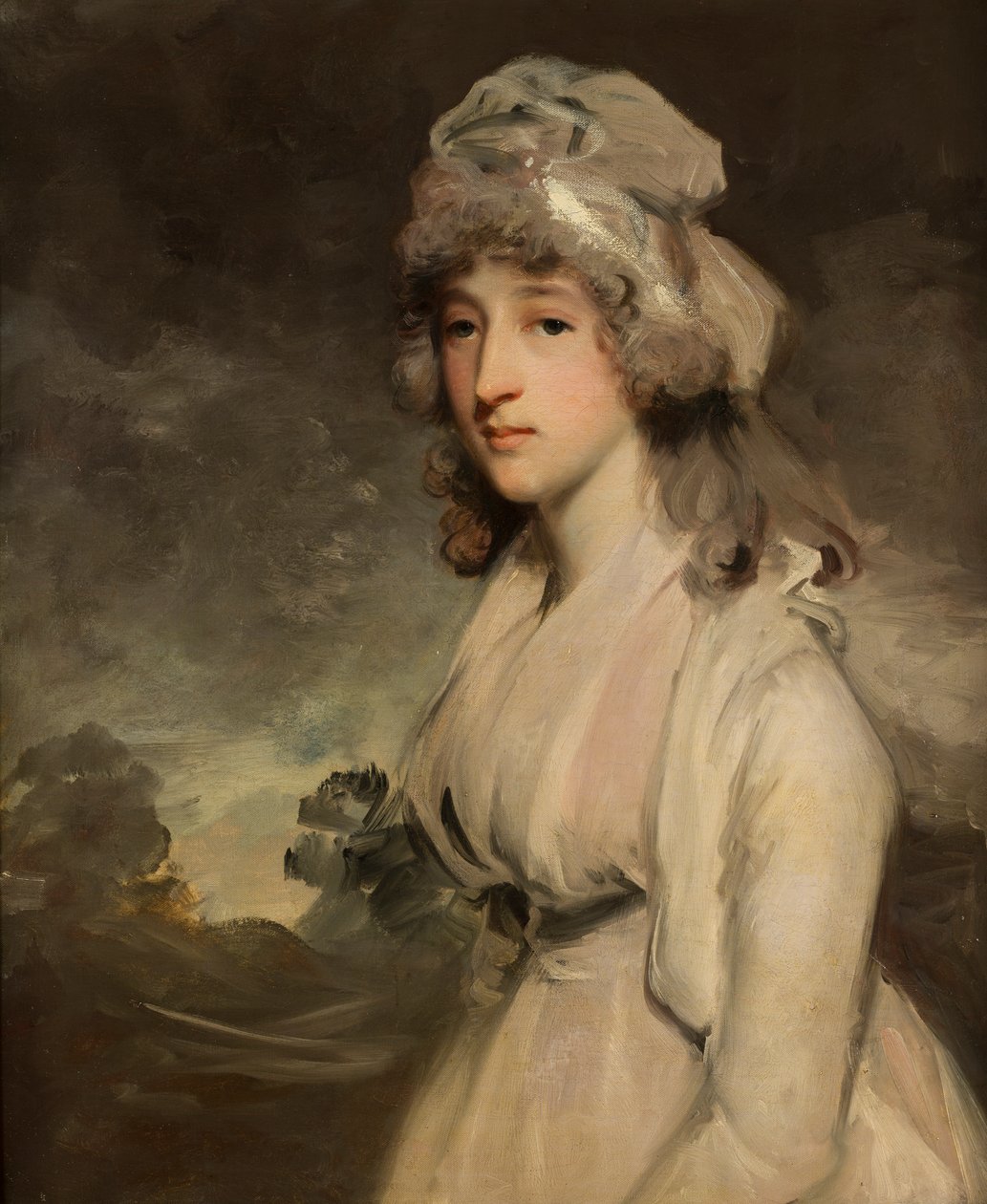 Portret Hon. lizabeth Diana Bridgeman, Pani Gunning (1764-1810), ok. 1784-1810 (olej na płótnie) autorstwa John Hoppner