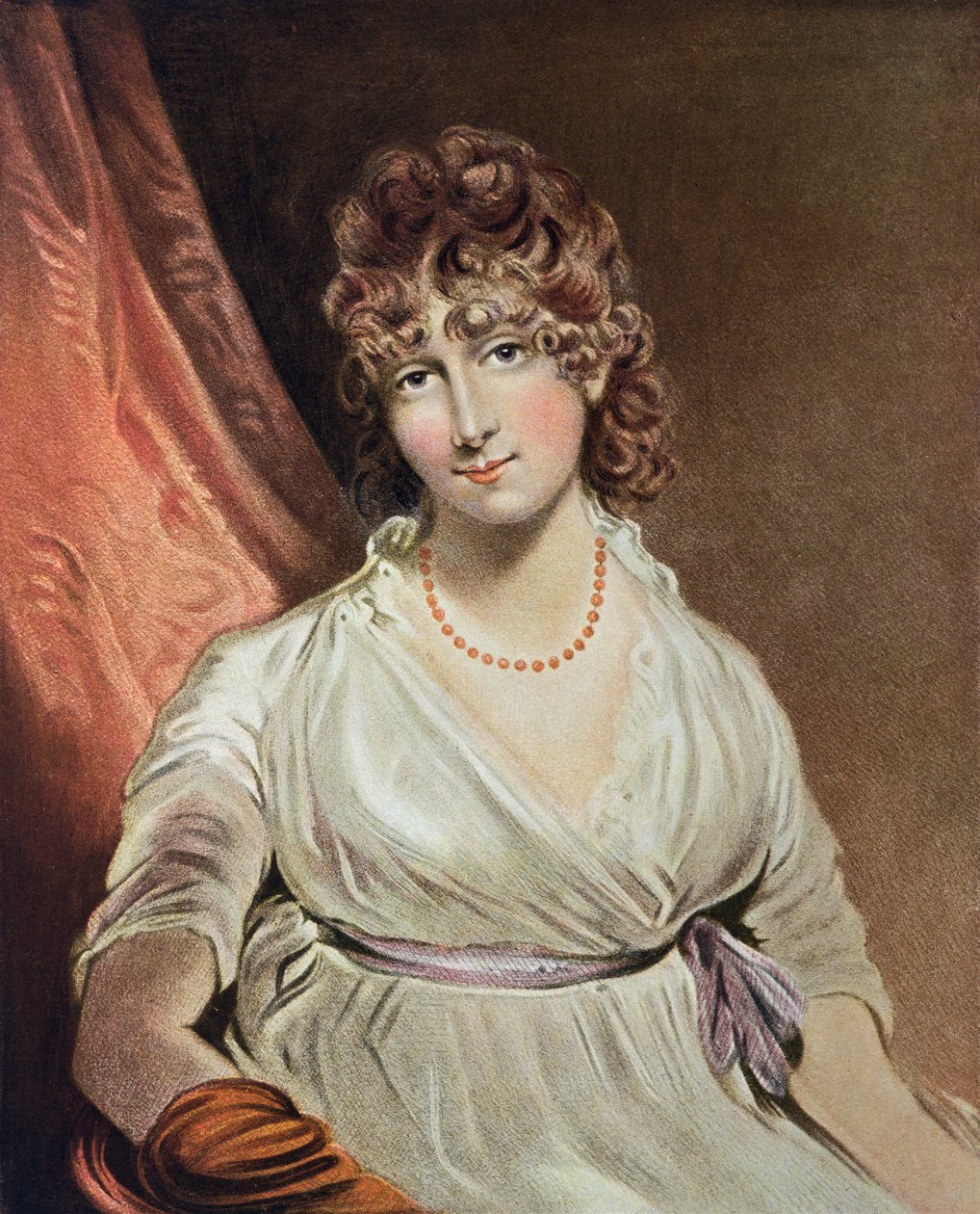 د محترمې آغلې بوویري انځور د آی آر سمیټ (fl.1800-30) پولی لخوا نقاش شوی autorstwa John Hoppner