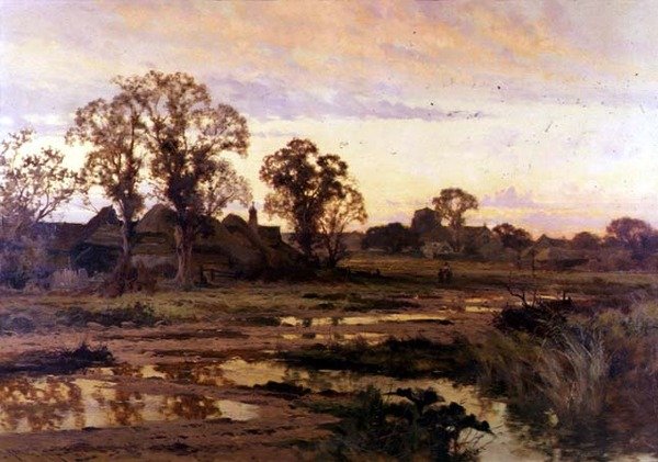 Zakończenie deszczowego dnia autorstwa John Horace Hooper